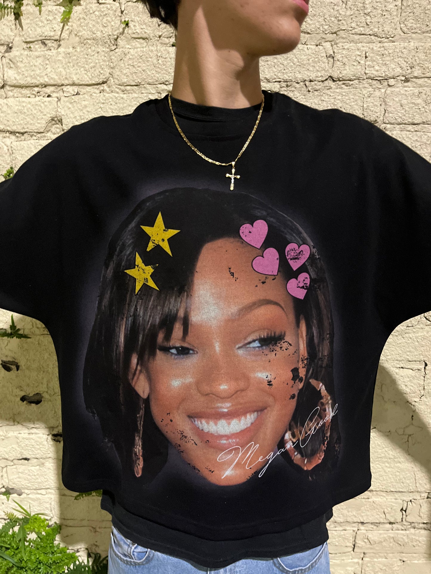 Black Megan Good Tee